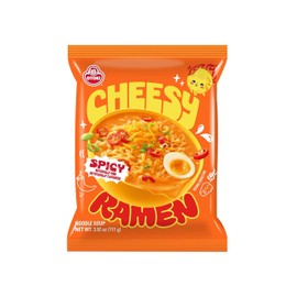 OTOKI Cheese Ramen, Spicy Flavor (8 Pack) | Bold, Cheesy & Spicy Instant Noodles (PACK OF 8, Spicy Flavor)