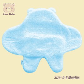 2 Pack Ultra Warm Sherpa Plush Baby Sleeping Swaddle Wrap - Newborn Essentials Must Haves for 0-6 Months - Baby Shower Registry Search Gifts for Boys Girls - Baby Stuff (Aquamarine and White)