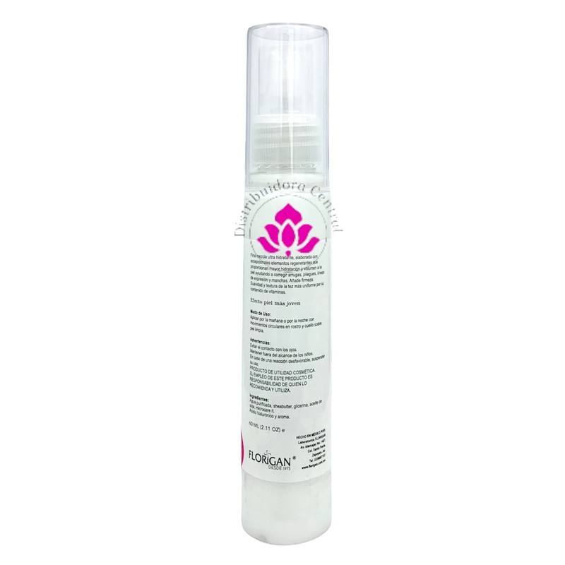 Acido Hialuronico Serum Bioclara Hidratante Florigan 60ml.