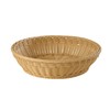 basket, round Ø 37 cm, H: 9 cm Polypropylene, beige