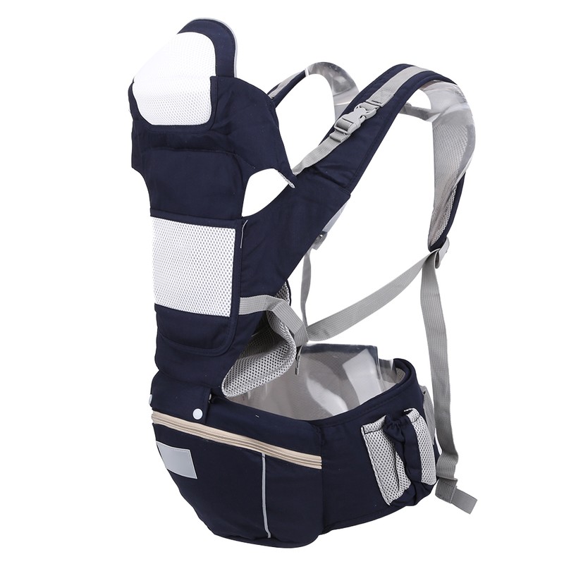 Infant Hipseat Multifunction Ergonomic Baby Wrap Breathable Newborn Front Facing