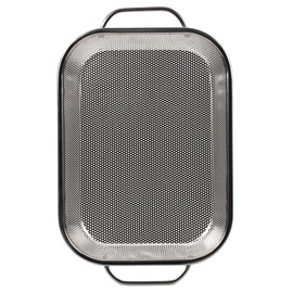 RSVP International Endurance (BQ-RP) BBQ Precision Pierced Roasting Pan, Stainless Steel | 17.5" x 11" x 2" | Creates the Perfect Roast Every Time | For Roasting Vegetables, Barbecued Meat or Skewers