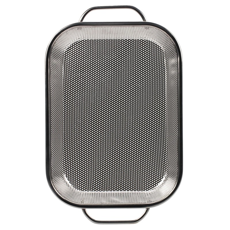 RSVP International Endurance (BQ-RP) BBQ Precision Pierced Roasting Pan, Stainless