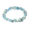 CrystalAge Aquamarine Gemstone Chip Bracelet
