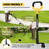 Weed Eater Handle, Ergonomic String Trimmer Handle with Adjustable Shoulder