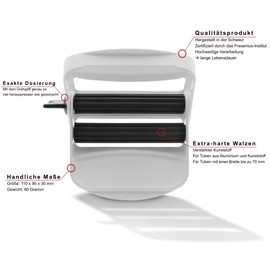 Tubfix - Tube squeezer/tube press - Squeeze, squeeze and empty tubes completely - Tube squeezer known from TV