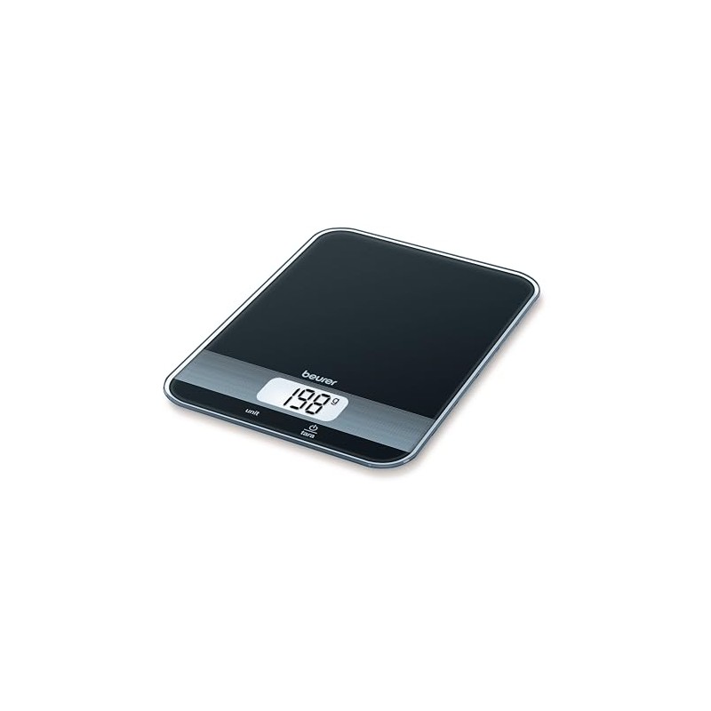 Beurer KS 19 slate kitchen scale, glass