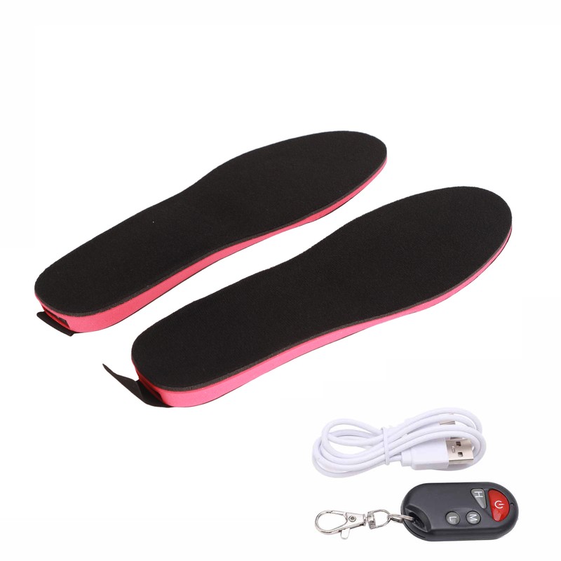 Heated Insoles DIY Cuttable Smart Remote Control USB Rechargeable Electric