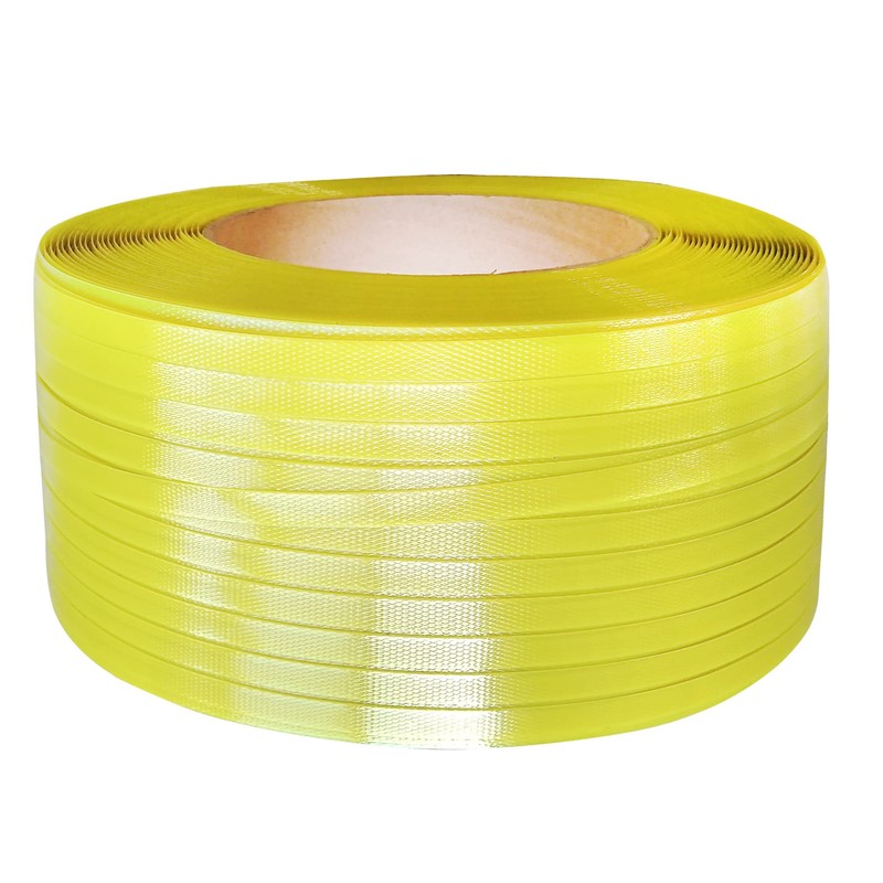 NVOYAJUAN Packaging Heavy Duty (660Lbs) Strapping Roll Coil, Plastic Polyester