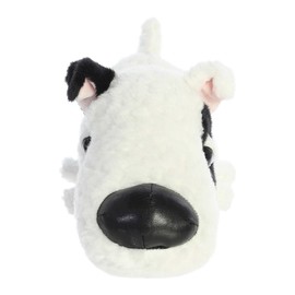 Aurora® Playful Schnozzles™ Bronte Bull Terrier™ Stuffed Animal - Endearing Companionship - Lasting Memories - White 11 Inches