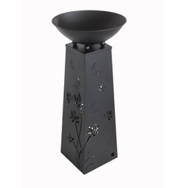 Hi-Line Gift Ltd Solar Lighted Butterfly Metal Planter Holder