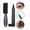 VERONNI Beard Pen Filler For Men,Brown Beard Thickener Kit Long