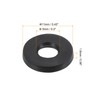 PATIKIL M5 Rubber Flat Washers 8 Pack 5 mm ID