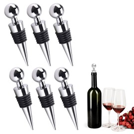 6 Stück Weinflaschenverschluss Sektverschluss,Sektflaschenverschluss,Weinverschluss Kunststoff, Flaschenverschluss Sekt,Wine Stopper,Sektverschluss Flaschenverschluss,Flaschenverschluss Wein.