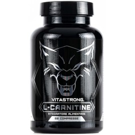 Vitastrong Carnitine | 100% Pure L-Carnitine | Improves Energy and Endurance During Training | High Quality Made in Italy