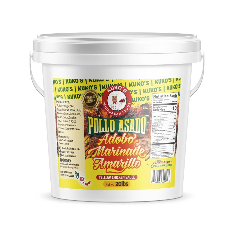 Kuko's M Foods POLLO ASADO AMARILLO MARINADE - 16 oz