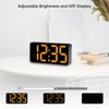 DreamSky Small Digital Alarm Clock for Bedroom, Large Big Numbers