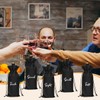 Black 5 Senses Gift Wine Bags for Him Her, Sight