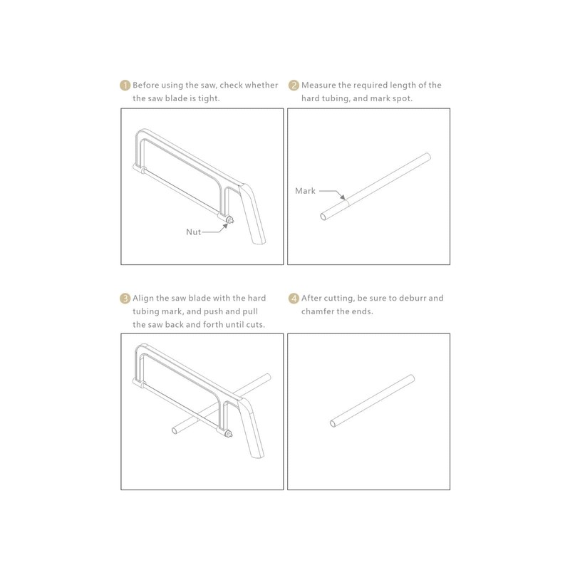 Bykski Hard Tube Cutting Mini Hacksaw (B-MSW)