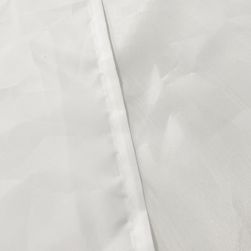 Split Shower Curtain for Bath Transfer Benches, Polyester Fabric See