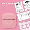 Mini Thermal Printer Bluetooth Portable Handheld Sticker Printer 200DPI USB