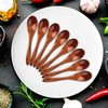 DAJISI Pack of 8 Honey Spoons, Wooden Spoons, 15 cm,