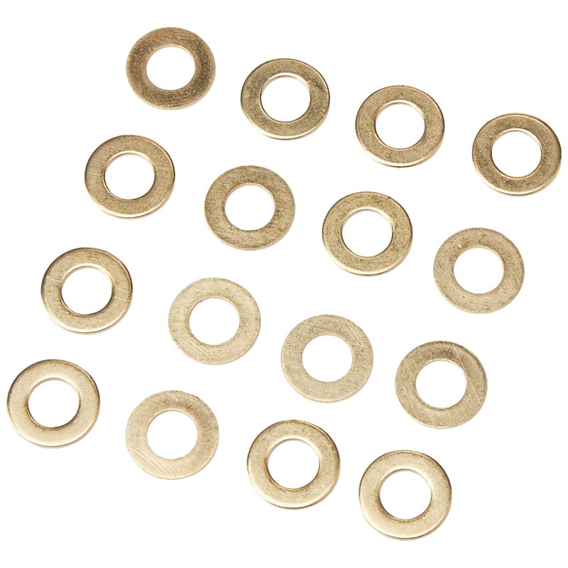 AHCBrass Plain WASHERS Form B 6mm (Pack of 100)