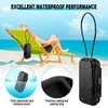 HUANLANG Portable Safe Lock Box with Combination Lock Mini Beach