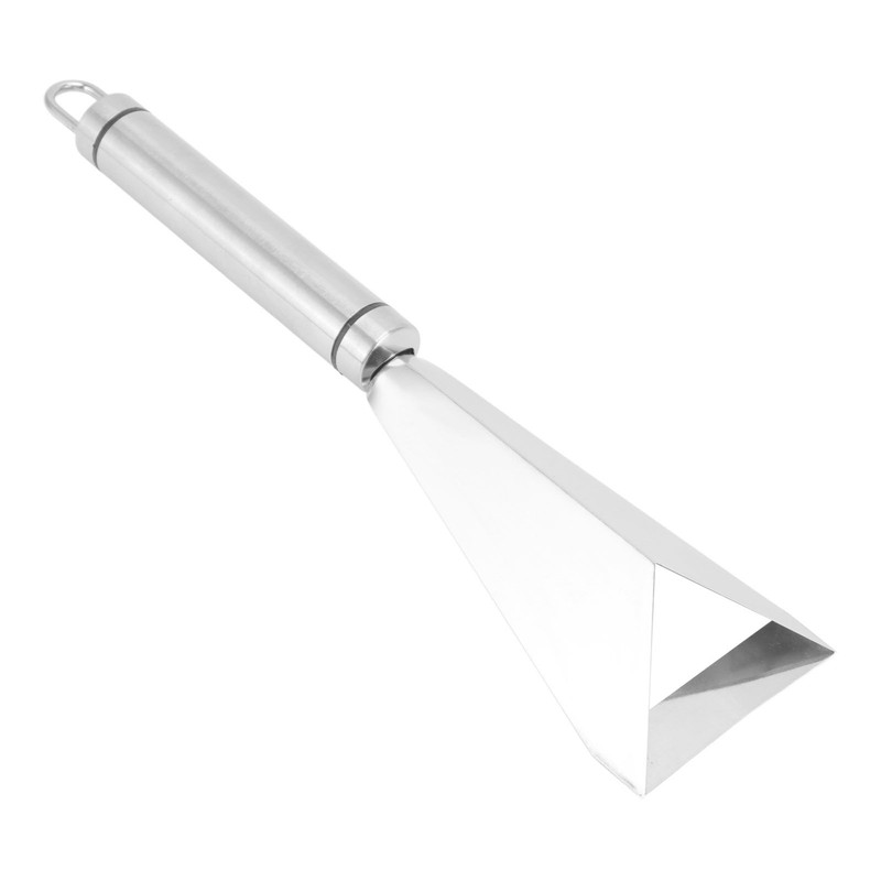 Fruit Vegetable Carving Knife Stainless Steel Triangular Shape Channel Knife