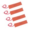 4 Pcs Silicone Rubber Heating Pad Flexible Silicone Heater Mat