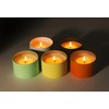 Aroparc Candle Tins 8oz with Lids, 24 Pack Seamless Candle