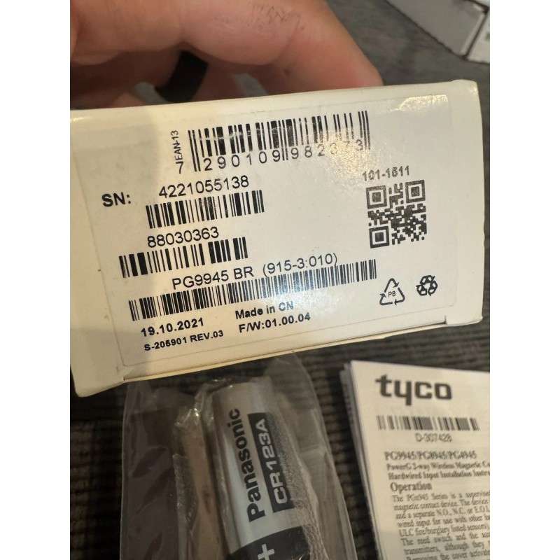 DSC PG9945BR Wireless PowerG Door/Window Alarm (BROWN)