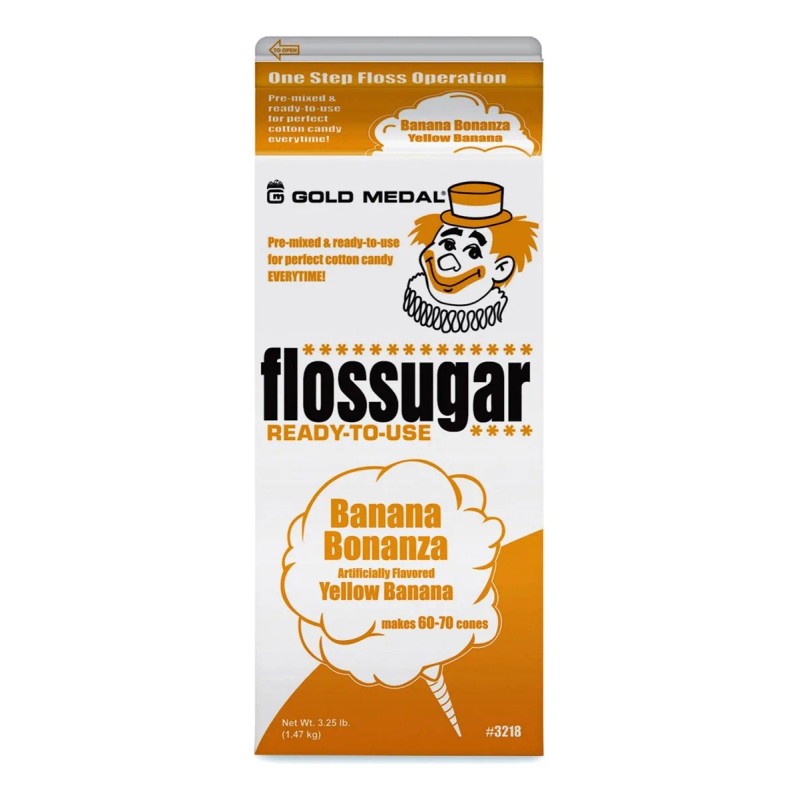 Azúcar Para Preparar Algodones Flossugar 2 Tetrapack