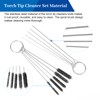 4 PCS Torch Tip Cleaner Set, Welding Torch Tip Cleaner