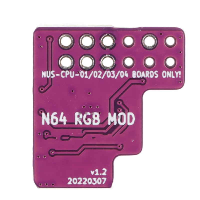 N64 RGB Mod for Game Consoles,N64 RGB Mod for N64
