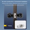 Keypad Door Knob with Lock and Key Round Ball Electronic