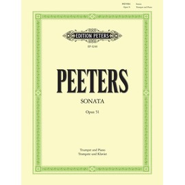 Sonata for Trumpet and Piano Op. 51 (Edition Peters)