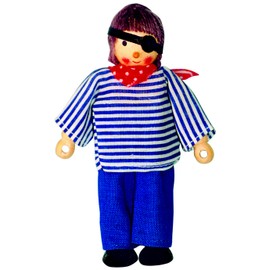 Original Winzling Bending Dolls 309-44 Mini Set Pirates