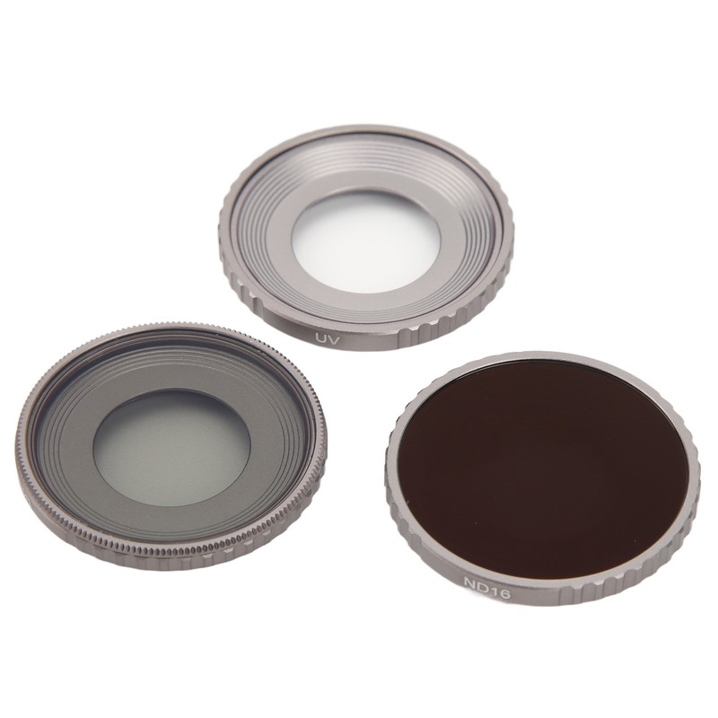 Action Camera Filters UV ND16 CPL Filters Aluminium Alloy Frame