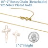 Pearl Cross Necklace for Women, Chunky Big Large Cross Beach