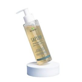 Natürliches Gesichtsreinigungsgel, feuchtigkeitsspendend und reparierend, 200 ml, Duft Vanille und Ozean, vegan, mit Hyaluronsäure und Niacinamid, für alle Hauttypen – SAPUNI von Namur Cosmetics