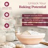 Sourdough Bread Baking Supplies with 2 Banneton Bread Proofing Basket