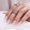 Press On Nails Short - BTArtbox French Tip Press On