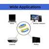 LuoQiuFa 2 Pack Rs232 Serial Cable 15 Pin DB15 Female