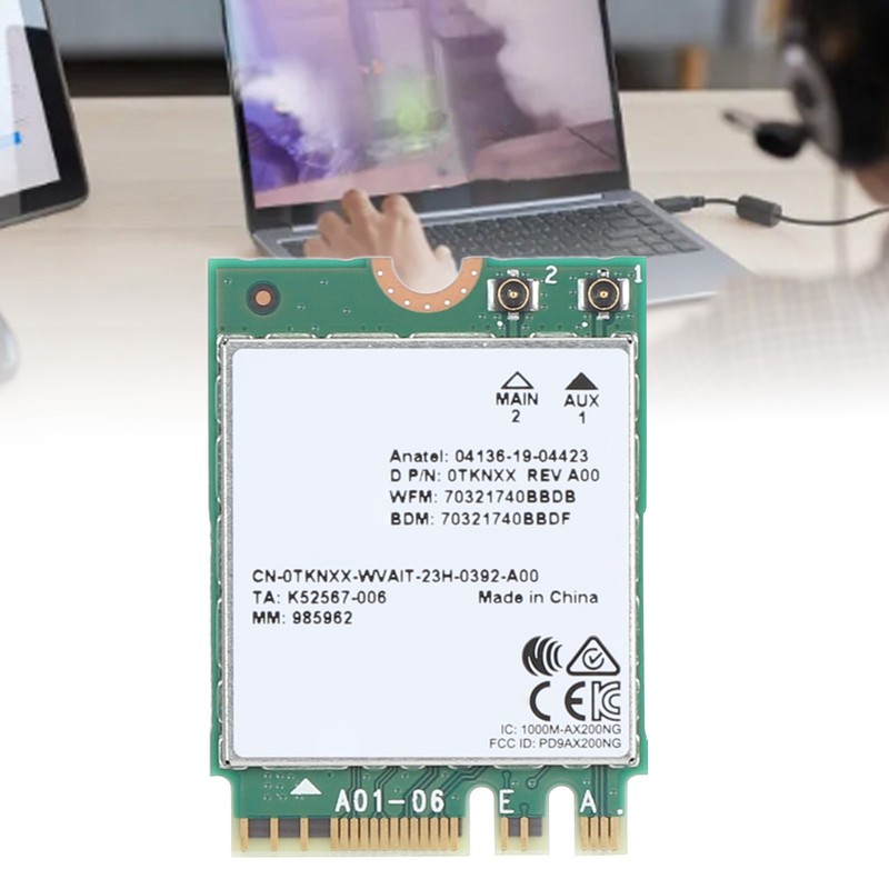 Network Card 1650X AX200 M.2 WiFi6 2.4G 5G Dual Band