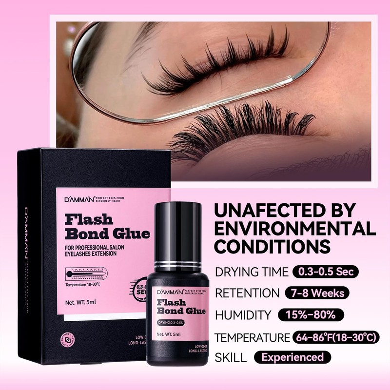 Salon Use 0.3-0.5s Eyelash Extension Glue