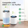 W-01 Replacement Filter Compatible with DBFIT W-01 Air Purifi-er Air