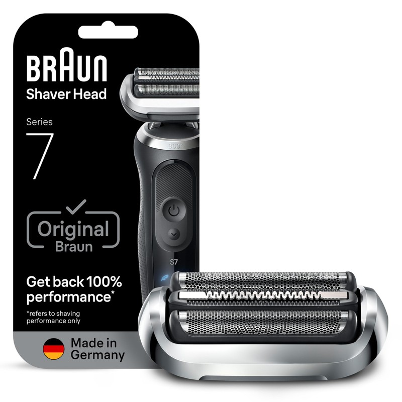 Braun Series 7 Electric Shaver Replacement Head, Easily Attach Your