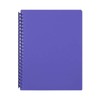 Marbig Refillable 20 Pocket A4 Display Book Purple