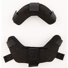 Wilson WTA3817NA Replacement Mask Pad Baseball Hard Replacement Mask Pad for Umpire Gear (Referee), Black